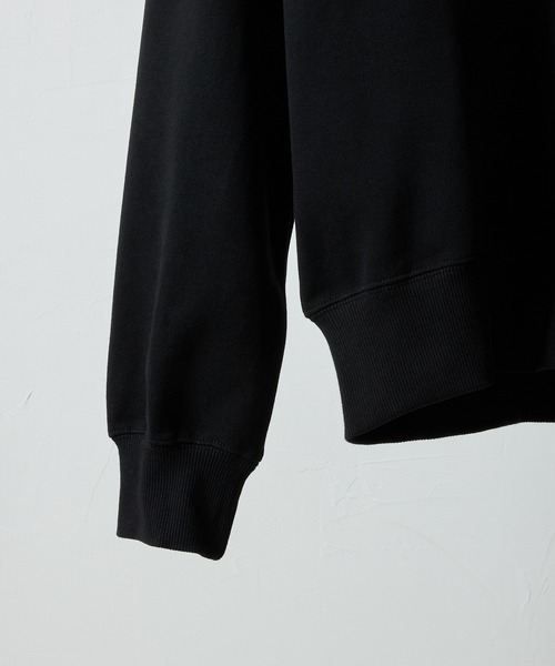 NUMBER (N)INE(ナンバーナイン)の「FIRM COTTON LIGHT SHORT PILE L/S SWEATSHIRT / ファーム コットン ライト ミニ裏毛 クルーネック スウェット(スウェット・メンズ・トップグレー/ブラック・M/XL/L)」の5枚目の写真