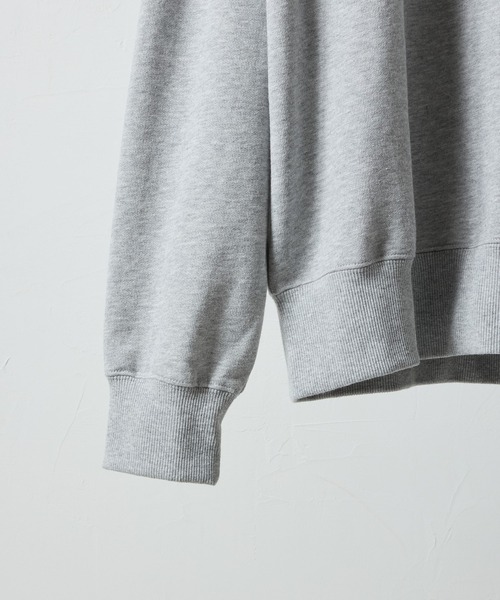 NUMBER (N)INE(ナンバーナイン)の「FIRM COTTON LIGHT SHORT PILE L/S SWEATSHIRT / ファーム コットン ライト ミニ裏毛 クルーネック スウェット(スウェット・メンズ・トップグレー/ブラック・M/XL/L)」の10枚目の写真
