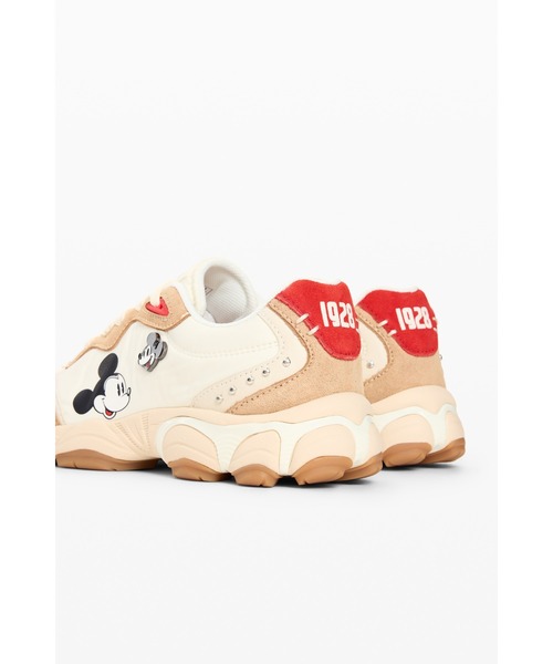 Desigual(デシグアル)の「Mickey mouse chunky sneaker / ミッキーマウスチャンキースニーカー(スニーカー・レディース・ホワイト・41/39/38/40)」の2枚目の写真
