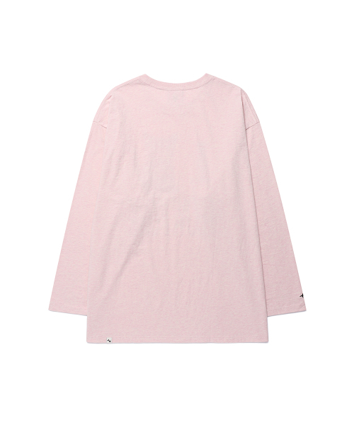 Cavish（カビシ）の「I LOVE MEOW PUNK LS TEE PINK(CV2GFFT559A)（Tシャツ/カットソー・レディース・ピンク・MEDIUM/SMALL）」の4枚目の写真