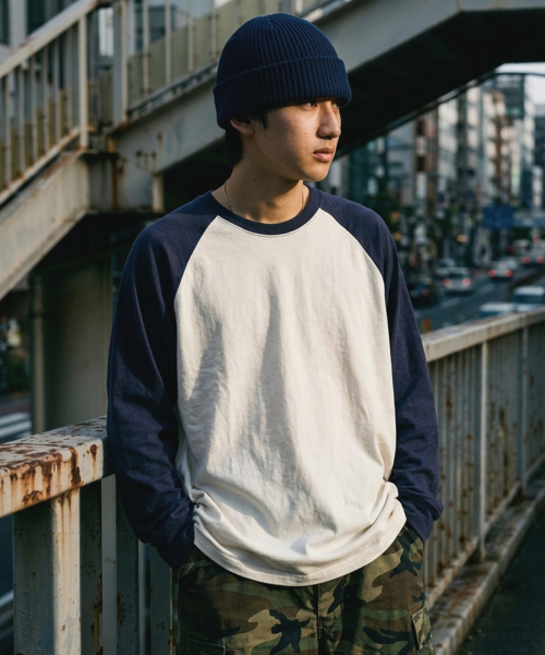 REBRENNER（リブレンナー）の「ベーシックムード ラグランロングスリーブ ワイン（Tシャツ/カットソー・レディース・その他・MEDIUM/LARGE/X-LARGE）」の4枚目の写真