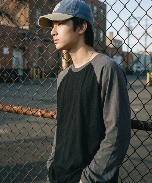 REBRENNER（リブレンナー）の「ベーシックムード ラグランロングスリーブ ワイン（Tシャツ/カットソー・レディース・その他・MEDIUM/LARGE/X-LARGE）」の5枚目の写真