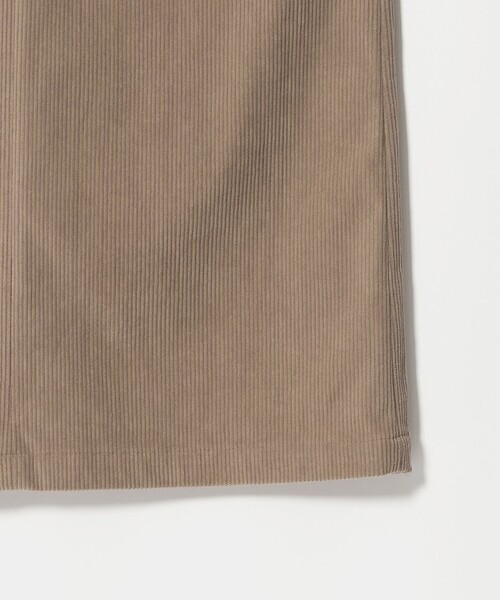 A DAY IN THE LIFE UNITED ARROWS（アデイインザライフユナイテッドアローズ）の「コーデュロイ キーネック ジャンパースカート ＜A DAY IN THE LIFE＞（ワンピース・レディース・ネイビー/ダークグレー/オフホワイト/ブラウン系・FREE）」の8枚目の写真