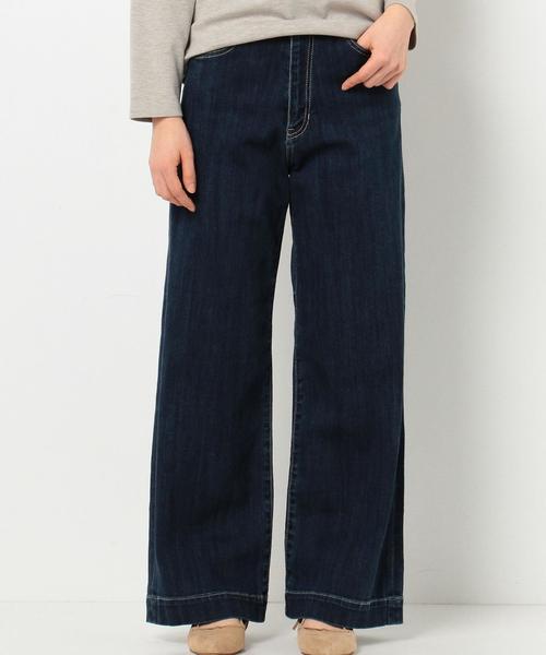 Another Edition(アナザーエディション)の「デニムバギーパンツ/AEBC DNM BAGGY(その他パンツ・レディース・ライトブルー/ネイビー・SMALL/MEDIUM)」の3枚目の写真