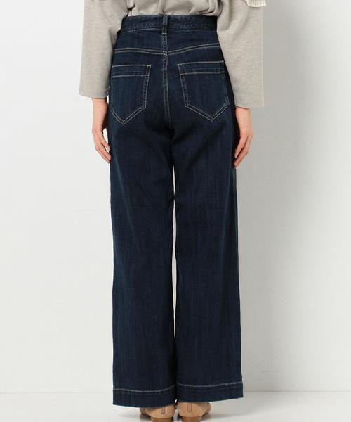 Another Edition(アナザーエディション)の「デニムバギーパンツ/AEBC DNM BAGGY(その他パンツ・レディース・ライトブルー/ネイビー・SMALL/MEDIUM)」の4枚目の写真