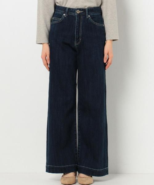 Another Edition(アナザーエディション)の「デニムバギーパンツ/AEBC DNM BAGGY(その他パンツ・レディース・ライトブルー/ネイビー・SMALL/MEDIUM)」の5枚目の写真