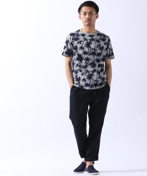 MYSELF ABAHOUSE(マイセルフアバハウス)の「リネンレーヨン PT(その他パンツ・メンズ・ネイビー/ベージュ・MEDIUM/SMALL/LARGE)」の12枚目の写真