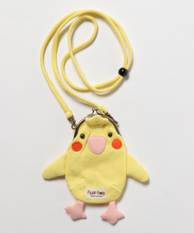 Fluke Frog （フロックフロッグ）の「≪Fluke Frog≫とり・ヒヨコ　ガマグチマルチケース（ポーチ・キッズ）」