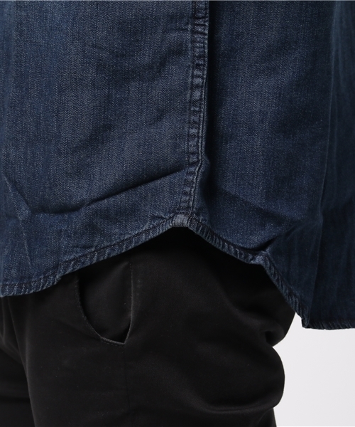 Levi's（リーバイス）の「【Levi's】デニムウエスタンシャツ（シャツ/ブラウス・メンズ・ダークインディゴブルー・MEDIUM/SMALL/LARGE）」の7枚目の写真