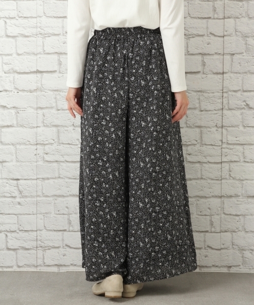 LEPSIM（レプシィム）の「ジョーゼットコバナガラスカンツ　740854（その他パンツ・レディース・ダークネイビー/ブラック・LARGE/MEDIUM）」の14枚目の写真