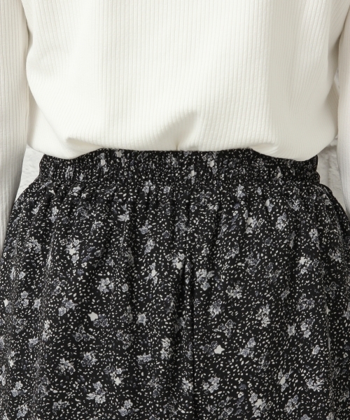 LEPSIM（レプシィム）の「ジョーゼットコバナガラスカンツ　740854（その他パンツ・レディース・ダークネイビー/ブラック・LARGE/MEDIUM）」の5枚目の写真