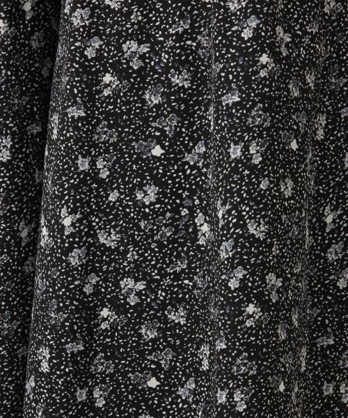 LEPSIM（レプシィム）の「ジョーゼットコバナガラスカンツ　740854（その他パンツ・レディース・ダークネイビー/ブラック・LARGE/MEDIUM）」の6枚目の写真