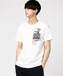 ペンギンプリントポケットTシャツ