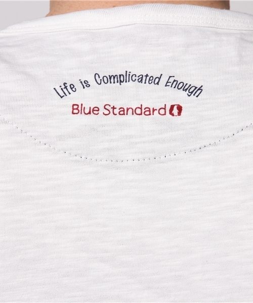 Blue Standard (ブルースタンダード)の「ペンギンプリントポケットTシャツ(Tシャツ/カットソー・メンズ・その他2/その他3/ネイビー/その他5/その他1/その他8/その他6/グレー/その他7/その他4・MEDIUM/LARGE/SMALL/X-LARGE)」の16枚目の写真