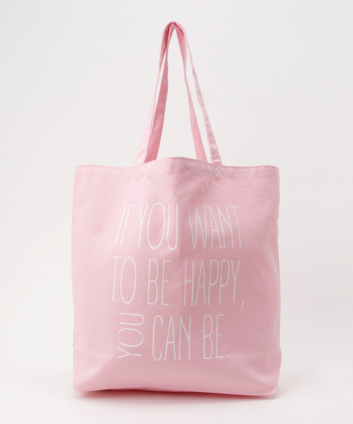 WEGO(ウィゴー)の「WEGO/ペンシルロゴトートバッグ(トートバッグ・メンズ・オレンジ/ブラック/ホワイト/レッド/ピンク/ターコイズブルー/ライトピンク・FREE)」の5枚目の写真