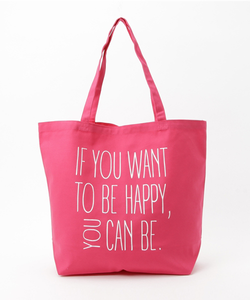 WEGO(ウィゴー)の「WEGO/ペンシルロゴトートバッグ(トートバッグ・メンズ・オレンジ/ブラック/ホワイト/レッド/ピンク/ターコイズブルー/ライトピンク・FREE)」の1枚目の写真