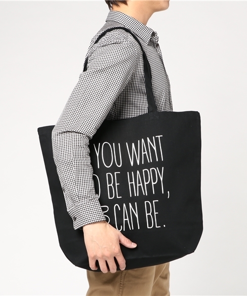 WEGO(ウィゴー)の「WEGO/ペンシルロゴトートバッグ(トートバッグ・メンズ・オレンジ/ブラック/ホワイト/レッド/ピンク/ターコイズブルー/ライトピンク・FREE)」の11枚目の写真