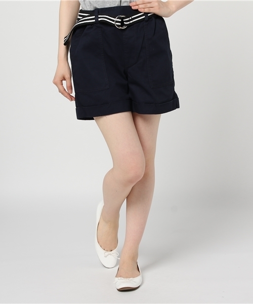 Honeys ハニーズ の ベルト付ショートパンツ その他パンツ Wear