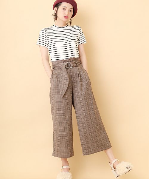 OLIVE des OLIVE（オリーブデオリーブ）の「プチハイネックT（Tシャツ/カットソー・レディース・レンガ/ブラック/その他/オフホワイト・FREE）」の11枚目の写真