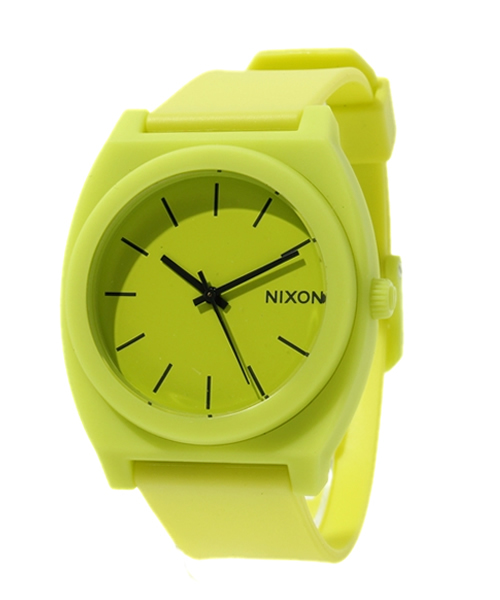 NIXON(ニクソン)の「THE TIME TELLER P(アナログ腕時計・メンズ・グレー系その他/グリーン系その他/ブルー系その他/イエロー系その他/その他1/ミント/グリーン/イエロー/オレンジ/ホワイト/パープル・FREE)」の9枚目の写真