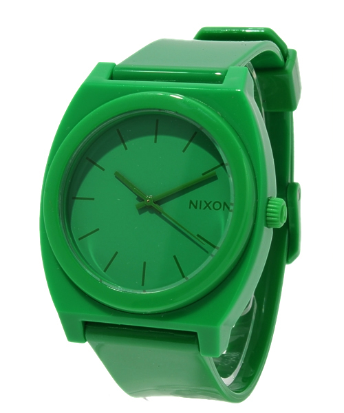 NIXON(ニクソン)の「THE TIME TELLER P(アナログ腕時計・メンズ・グレー系その他/グリーン系その他/ブルー系その他/イエロー系その他/その他1/ミント/グリーン/イエロー/オレンジ/ホワイト/パープル・FREE)」の4枚目の写真