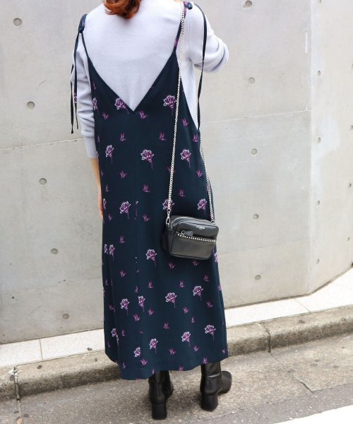 セール】モチーフプリントキャミワンピース◇（ワンピース）｜IENA