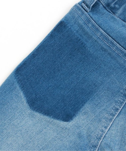 BREEZE（ブリーズ）の「デザインデニムパンツ 8.5分丈（デニムパンツ・キッズ・ネイビー/サックスブルー・100/110/120/130/140/80/90/95）」の7枚目の写真
