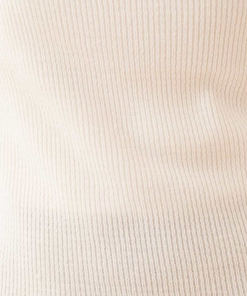 OFUON le MK（オフオンルエムケー）の「袖ボタンリブニット（ニット/セーター・レディース・ホワイト/ブラック/ライトグレー・M/L）」の19枚目の写真