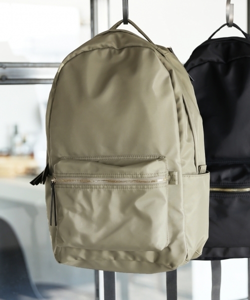 GLOBAL WORK(グローバルワーク)の「ベーシックリュック/781385(バックパック/リュック・レディース・ブラック/ネイビー/グリーン・FREE)」の2枚目の写真