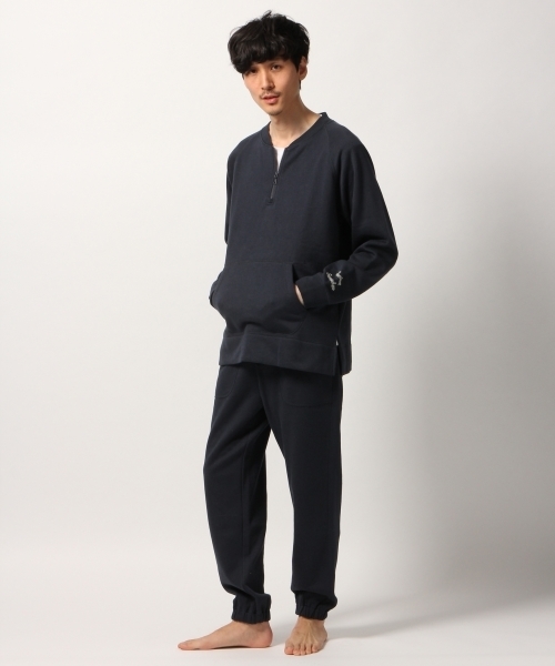 GLOBAL WORK(グローバルワーク)の「【ROOM】カットパンツ Men/783164(その他パンツ・メンズ・ネイビー/ホワイト・MEDIUM/LARGE)」の3枚目の写真