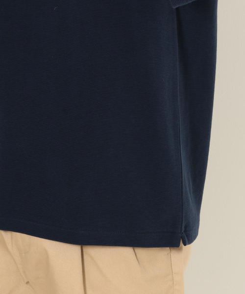 green label relaxing（グリーンレーベルリラクシング）の「CM ガーター ボートネック 5分袖 カットソー ◆（Tシャツ/カットソー・メンズ・ベージュ/ライトブルー/オリーブ/ネイビー/レッド/ホワイト・L/S/M）」の13枚目の写真