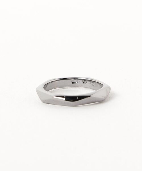 YArKA（ヤーカ）の「【YArKA/ヤーカ】silver925 7surface ring [nanaes]/シルバー925 7面デザインリング（リング・メンズ・ブラック/シルバー/ゴールド・#11/#13/#15/#9/#17/#19/#21/#23）」の19枚目の写真