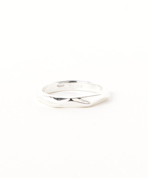 YArKA（ヤーカ）の「【YArKA/ヤーカ】silver925 7surface ring [nanaes]/シルバー925 7面デザインリング（リング・メンズ・ブラック/シルバー/ゴールド・#11/#13/#15/#9/#17/#19/#21/#23）」の20枚目の写真