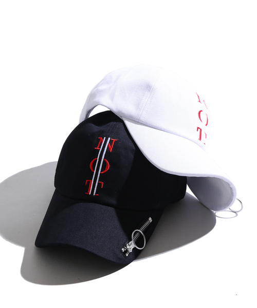 WEGO（ウィゴー）の「WEGO/ZIPロゴキャップ（キャップ・レディース・ホワイト/ブラック・FREE）」の8枚目の写真