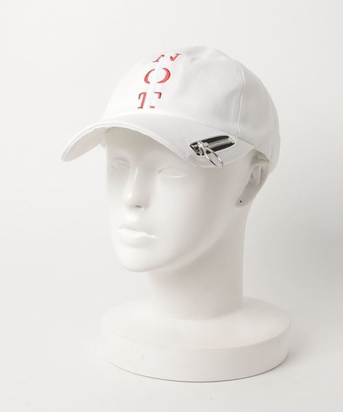 WEGO（ウィゴー）の「WEGO/ZIPロゴキャップ（キャップ・レディース・ホワイト/ブラック・FREE）」の5枚目の写真