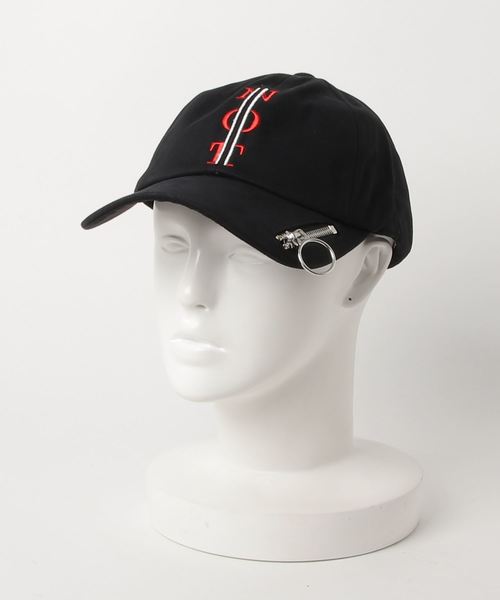 WEGO（ウィゴー）の「WEGO/ZIPロゴキャップ（キャップ・レディース・ホワイト/ブラック・FREE）」の4枚目の写真