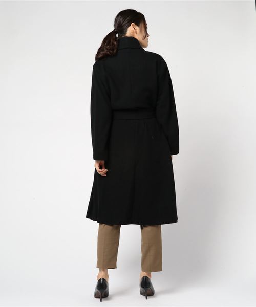 CLANE（クラネ）の「SHAWL COLLAR FLARE COAT（その他アウター）」 - WEAR