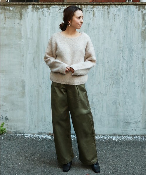 TODAYFUL（トゥデイフル）の「モヘアタイニット（ニット/セーター・レディース・ベージュ/レッド系その他・FREE）」の11枚目の写真