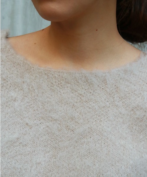 TODAYFUL（トゥデイフル）の「モヘアタイニット（ニット/セーター・レディース・ベージュ/レッド系その他・FREE）」の13枚目の写真