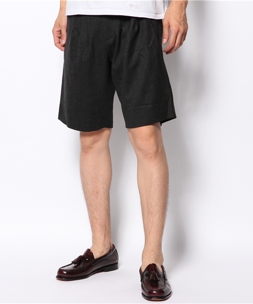 603（ロクマルサン）の「603 ウールスリータックショートパンツ（その他パンツ・メンズ・ダークグレー・40）」の11枚目の写真