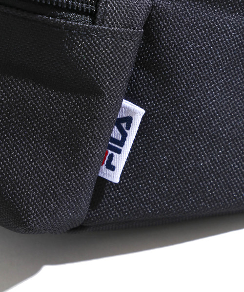 FILA(フィラ)の「∴WEGO/FILA別注ロゴテープウエストバッグ(ボディバッグ/ウエストポーチ・メンズ・ブラック/ベージュ/ネイビー・FREE)」の9枚目の写真