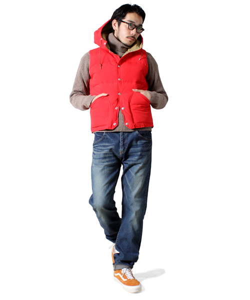 BEAMS PLUS（ビームスプラス）の「□BEAMS PLUS / リブ タートルネック ニット（ニット/セーター・メンズ・グレー/ベージュ/ネイビー・SMALL/MEDIUM/LARGE/X-LARGE）」の9枚目の写真