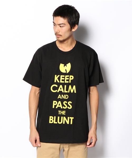 Manhattan Records(マンハッタン レコーズ)の「Rock Smith / Keep Calm Tee(Tシャツ/カットソー・メンズ・ブラック/ホワイト・LARGE/MEDIUM/SMALL/X-LARGE)」の3枚目の写真