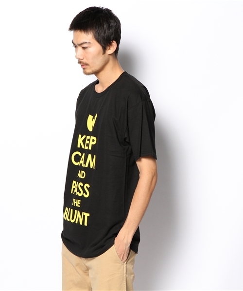Manhattan Records(マンハッタン レコーズ)の「Rock Smith / Keep Calm Tee(Tシャツ/カットソー・メンズ・ブラック/ホワイト・LARGE/MEDIUM/SMALL/X-LARGE)」の4枚目の写真
