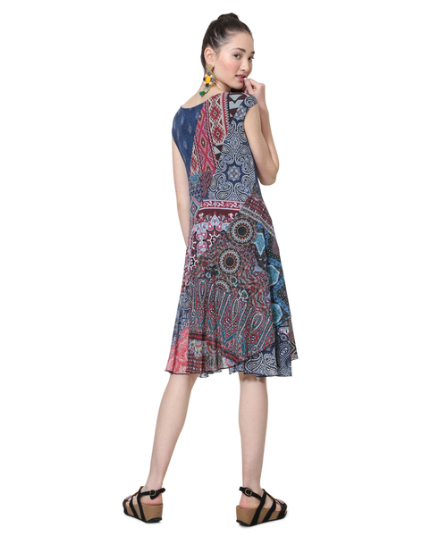 Desigual(デシグアル)の「パッチワークワンピース RASHA(ワンピース・レディース・マルチ・2L/SS/S/M/L)」の9枚目の写真
