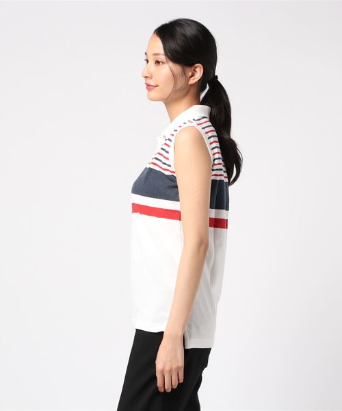 Champion Golf(チャンピオンゴルフ)の「【Champion/チャンピオン】レディース GOLF ポロシャツ(ポロシャツ・レディース・イエロー/ネイビー/ピンク・MEDIUM/LARGE)」の4枚目の写真