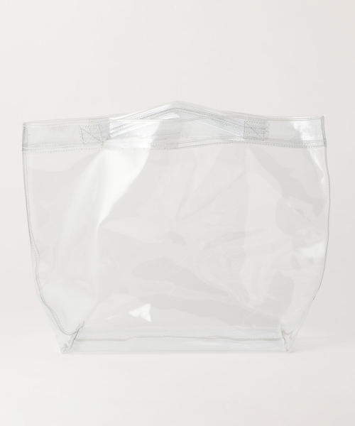 green label relaxing（グリーンレーベルリラクシング）の「[別注]L.L.Bean×GLR SC PVC MID トートバッグ（トートバッグ・レディース・ネイビー/オフホワイト/オリーブ・FREE）」の6枚目の写真