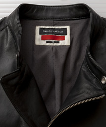 メゾンスペシャル 2WAY アクティブ シングルライダース レザージャケット MAISON SPECIAL（メゾンスペシャル）の「2WAYアクティブシングル