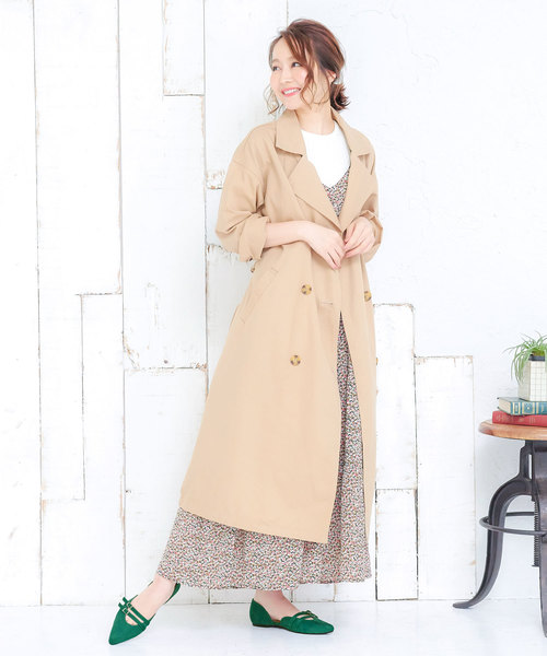 KOBE LETTUCE（コウベレタス）の「ダブルストラップセパレートフラットパンプス（パンプス・レディース・ブラック/ベージュ/シルバー/グリーン/パイソン・L/LL/M/S）」の19枚目の写真