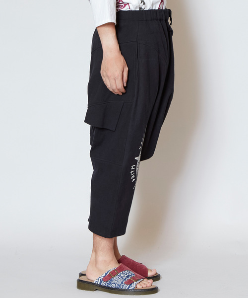 チャイハネ（チャイハネ）の「【チャイハネ】グングニルMEN'Sサルエルパンツ（その他パンツ・メンズ・ホワイト/ブラック/ターコイズブルー/マスタード・FREE）」の18枚目の写真